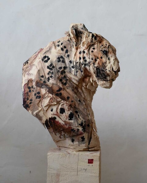 Bust of Leopard
